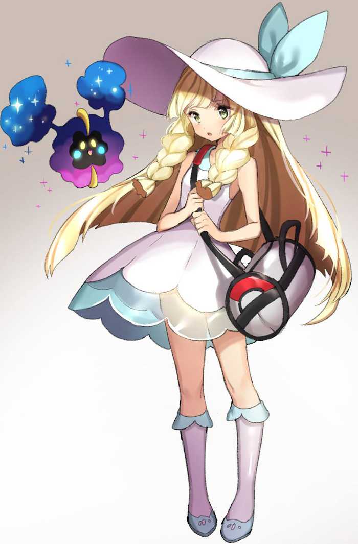 ポケットモンスター サン ムーン リーリエ Lillie コスプレ衣装